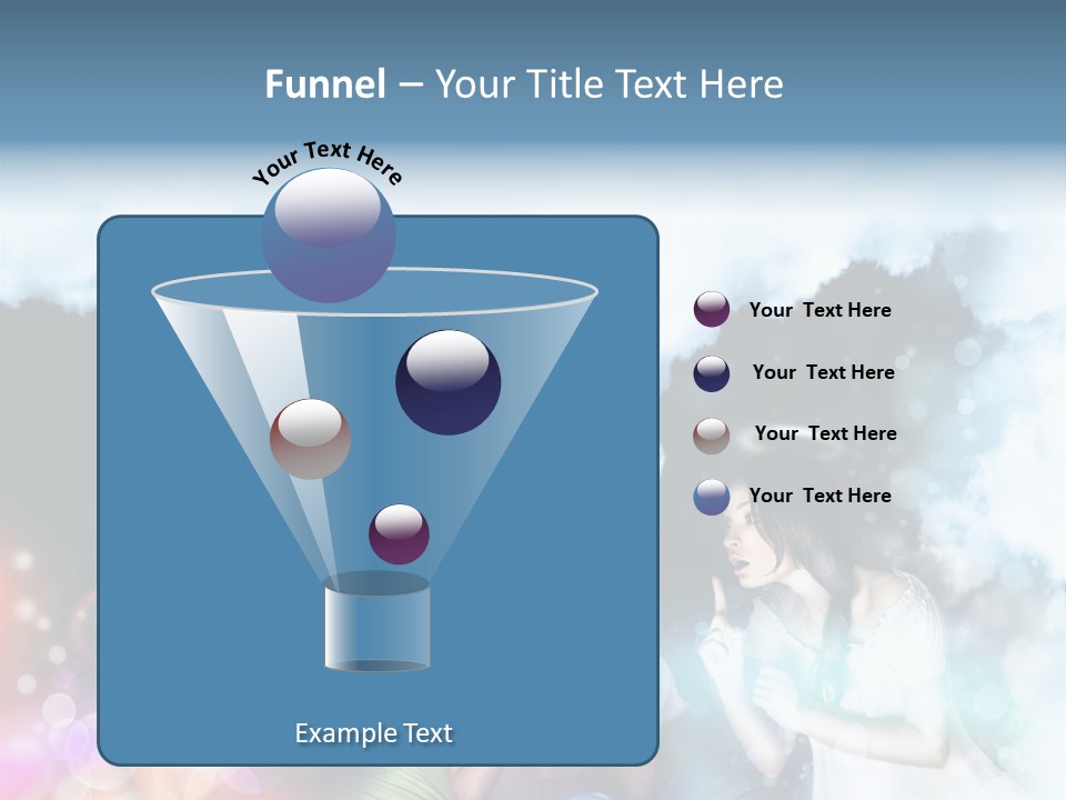 Balance Lucifer Evil PowerPoint Template