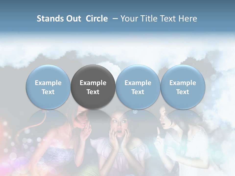 Balance Lucifer Evil PowerPoint Template