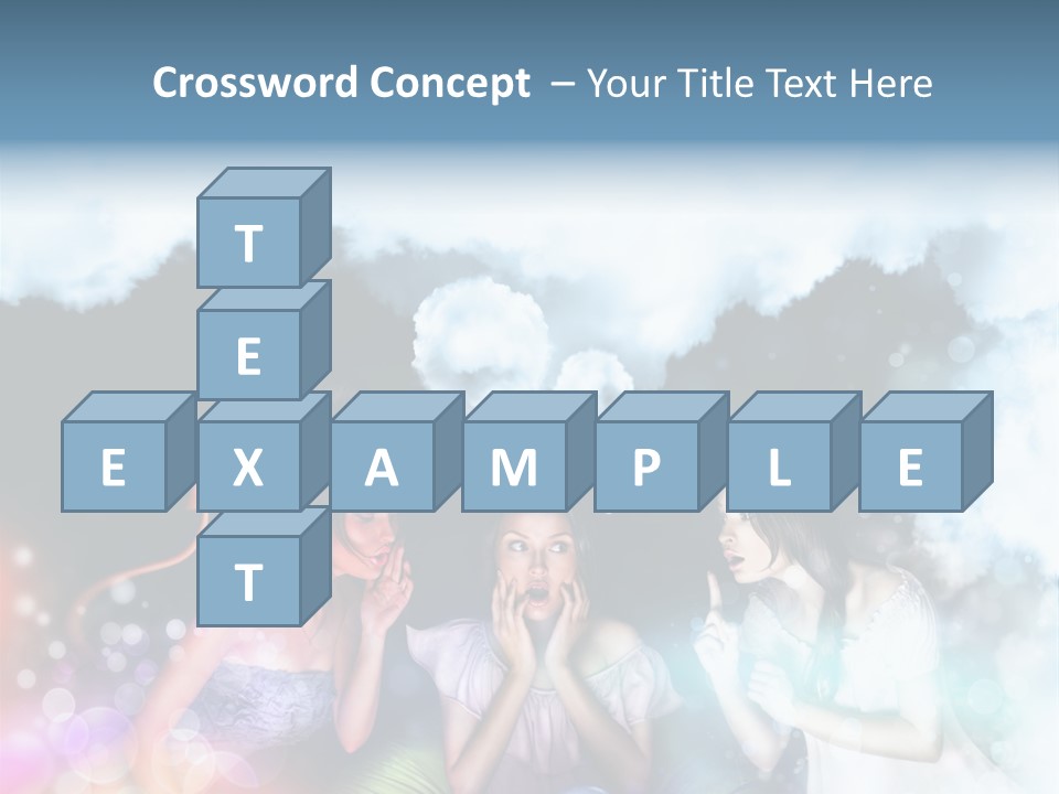 Balance Lucifer Evil PowerPoint Template