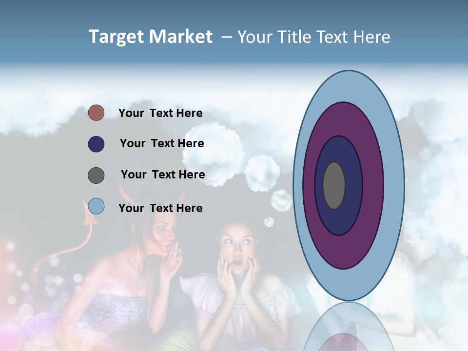 Balance Lucifer Evil PowerPoint Template