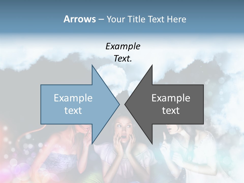 Balance Lucifer Evil PowerPoint Template