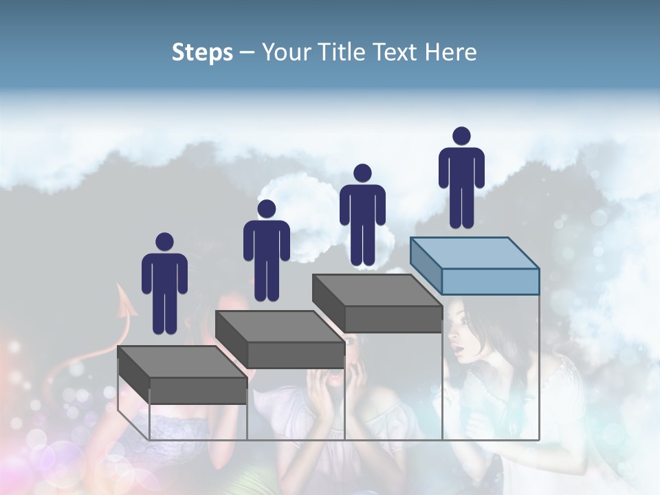 Balance Lucifer Evil PowerPoint Template