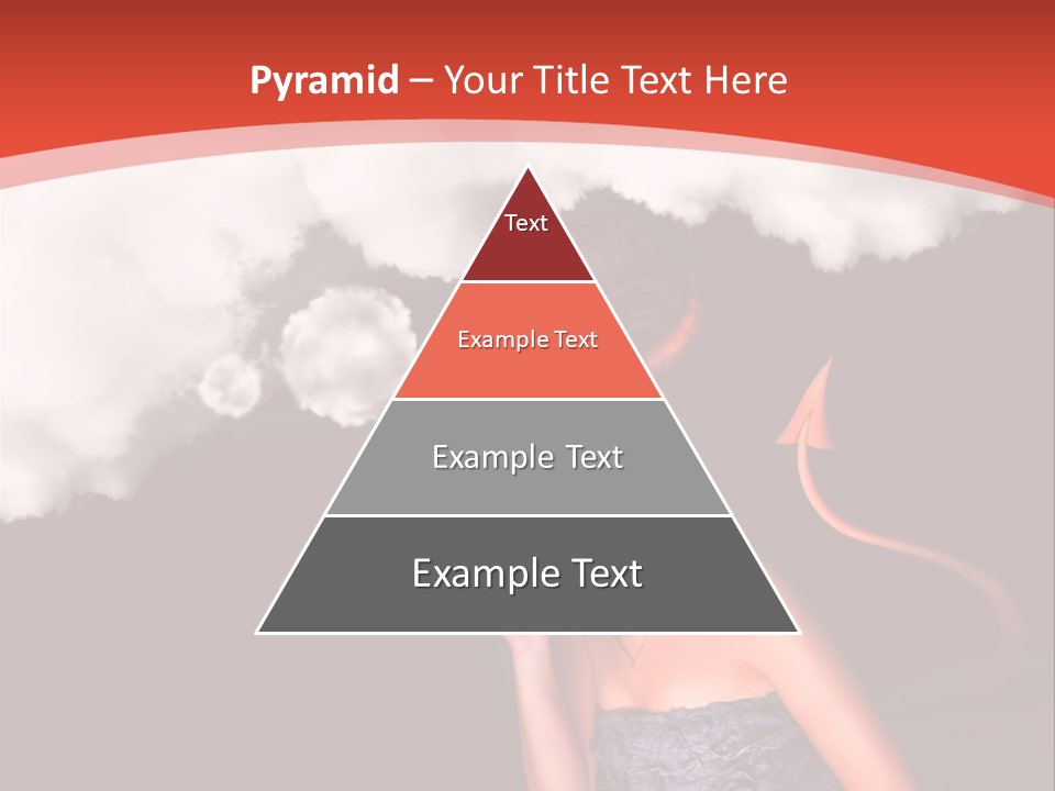 Girl Naughty Desire PowerPoint Template