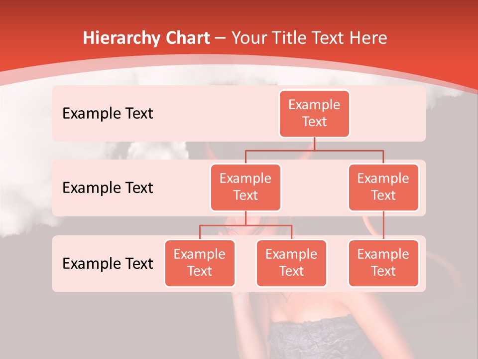 Girl Naughty Desire PowerPoint Template