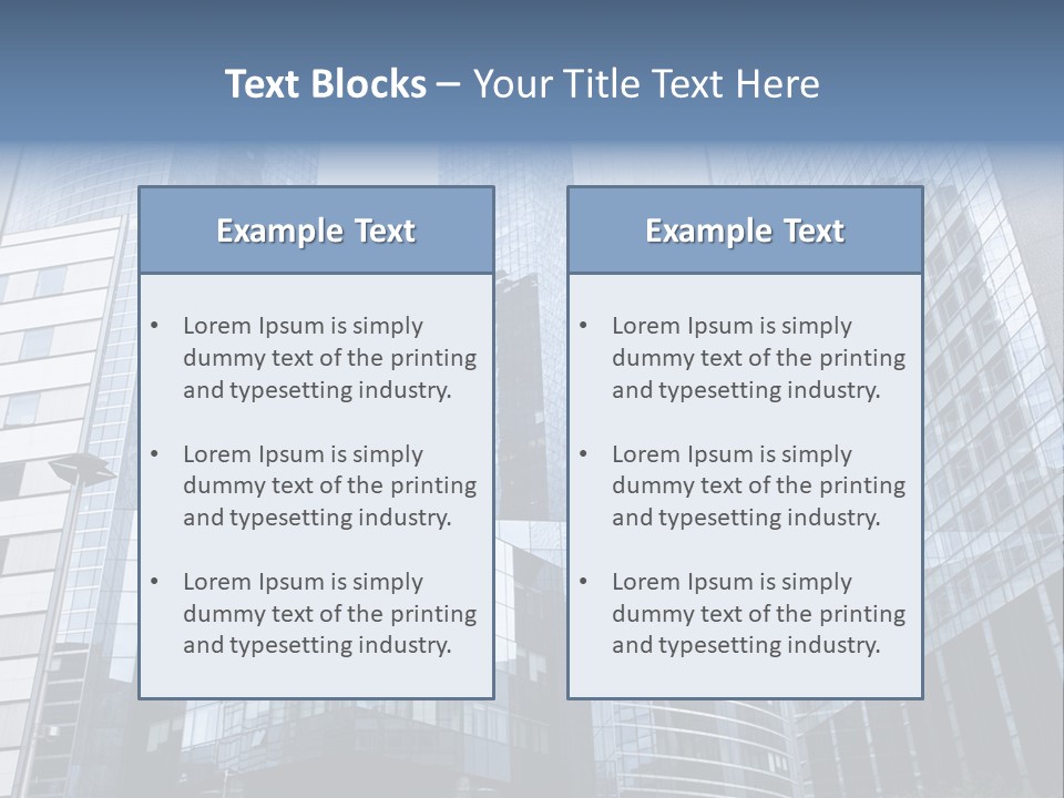 Office House Business PowerPoint Template