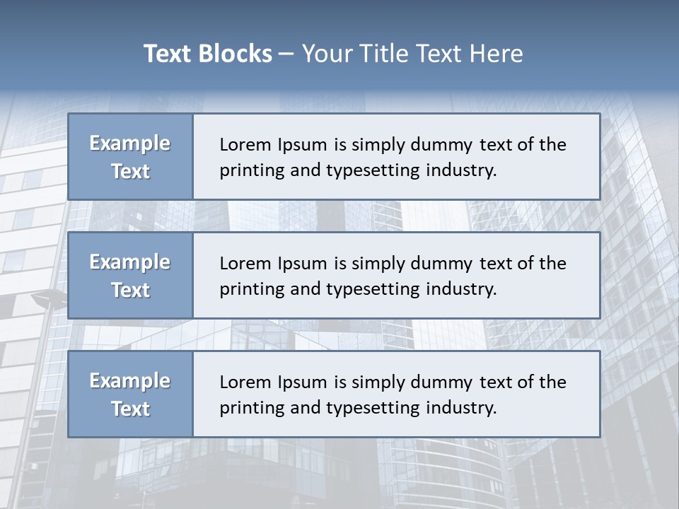 Office House Business PowerPoint Template