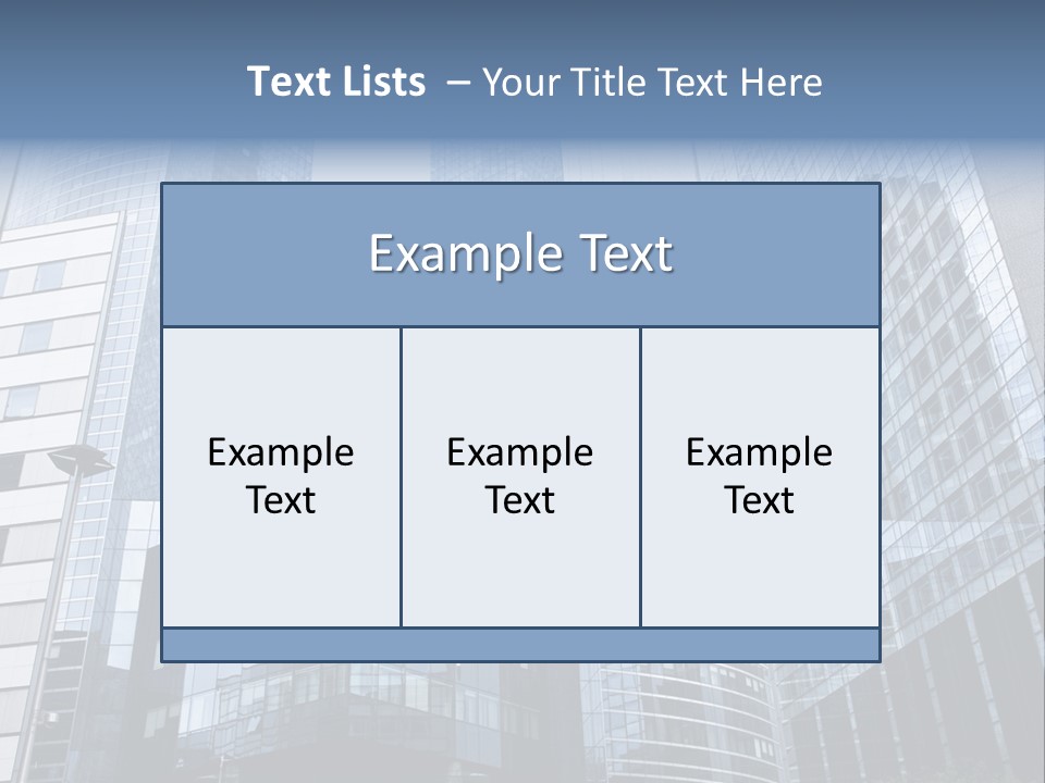 Office House Business PowerPoint Template