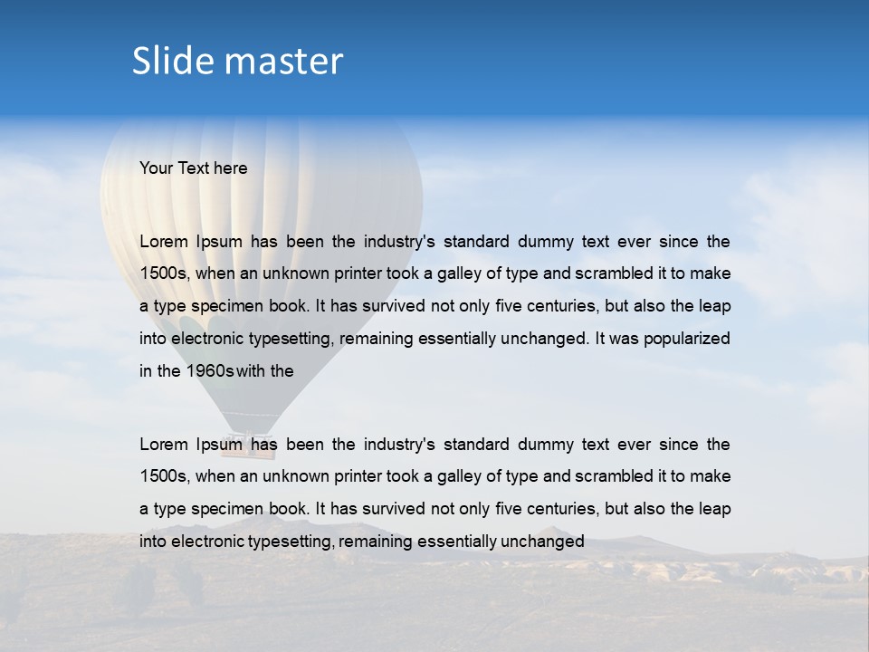 Sunset Transport Travel PowerPoint Template