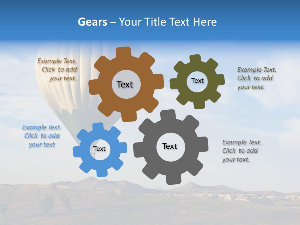Sunset Transport Travel PowerPoint Template