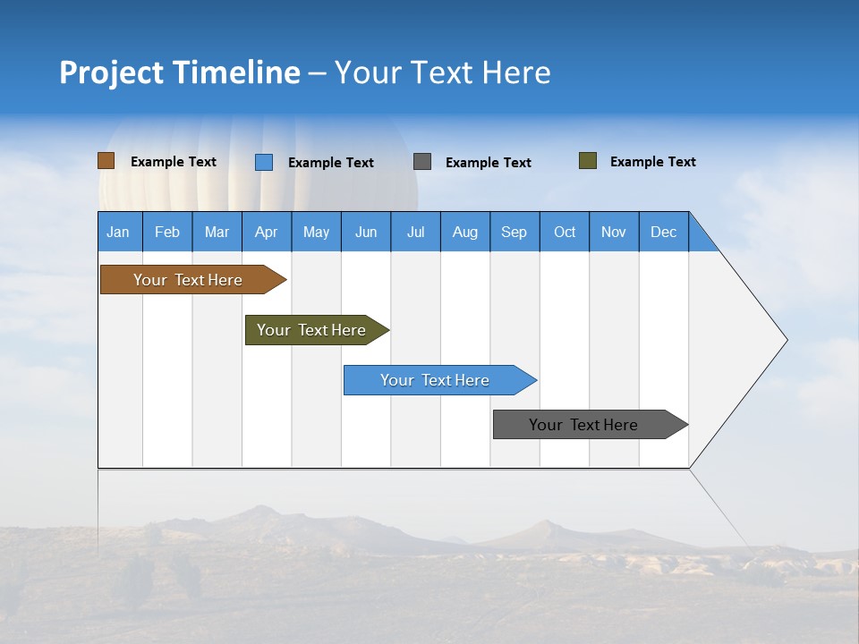 Sunset Transport Travel PowerPoint Template