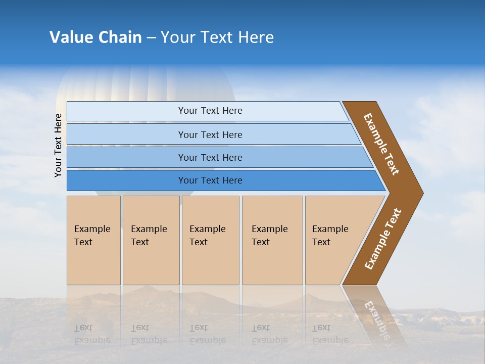 Sunset Transport Travel PowerPoint Template