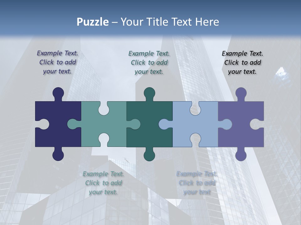 Grey Bank Success PowerPoint Template