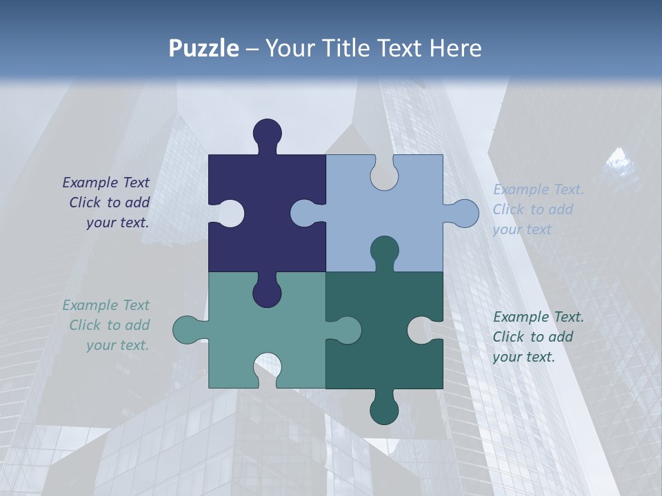 Grey Bank Success PowerPoint Template