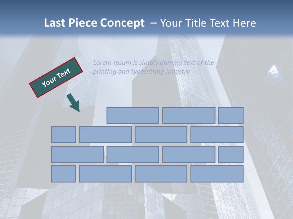 Grey Bank Success PowerPoint Template