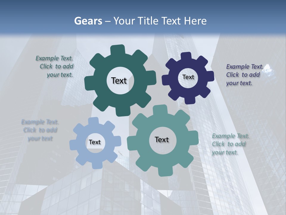 Grey Bank Success PowerPoint Template