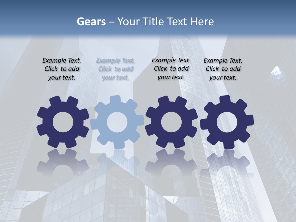 Grey Bank Success PowerPoint Template