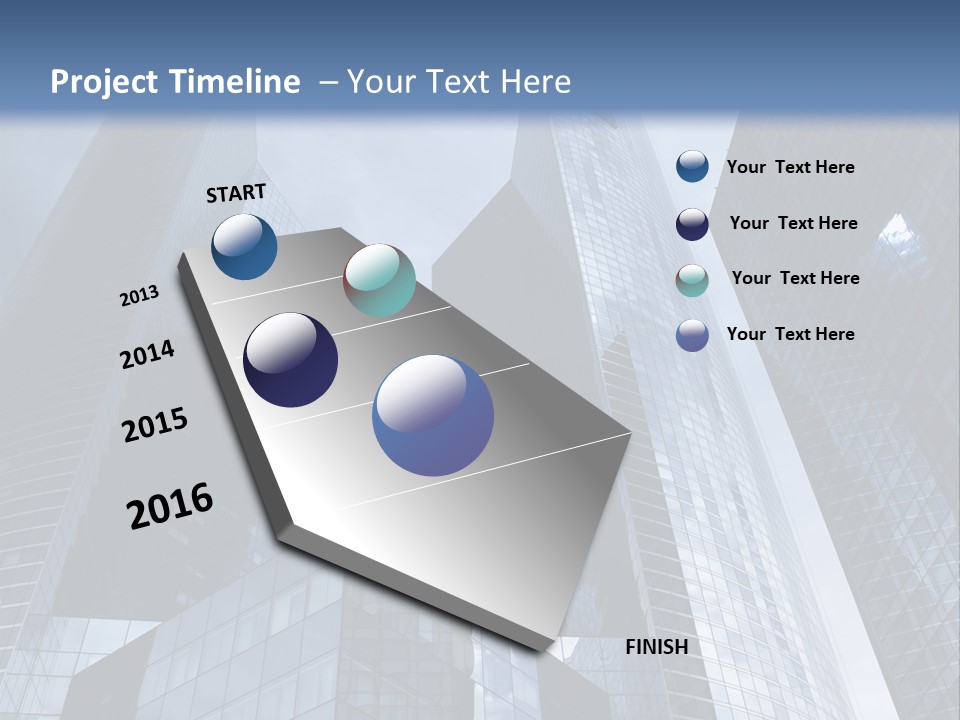 Grey Bank Success PowerPoint Template