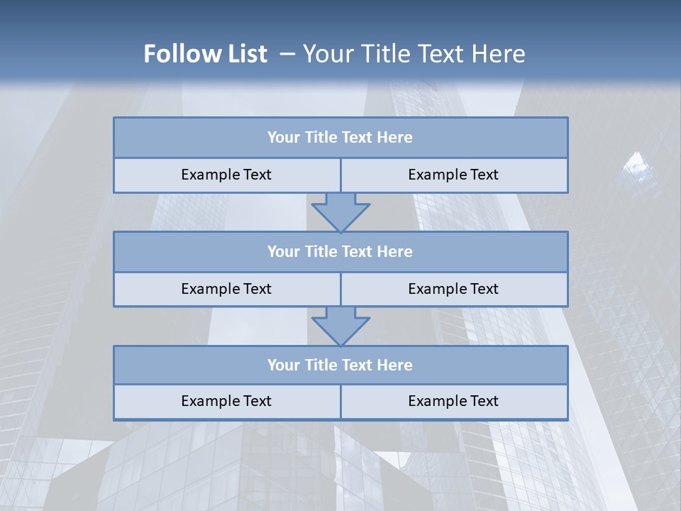 Grey Bank Success PowerPoint Template