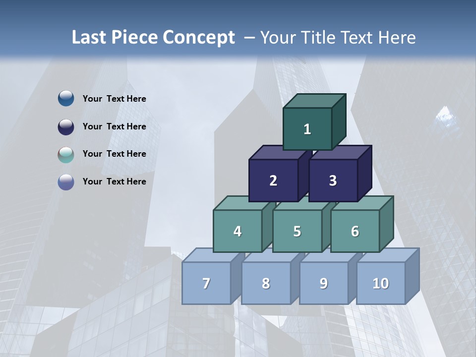 Grey Bank Success PowerPoint Template