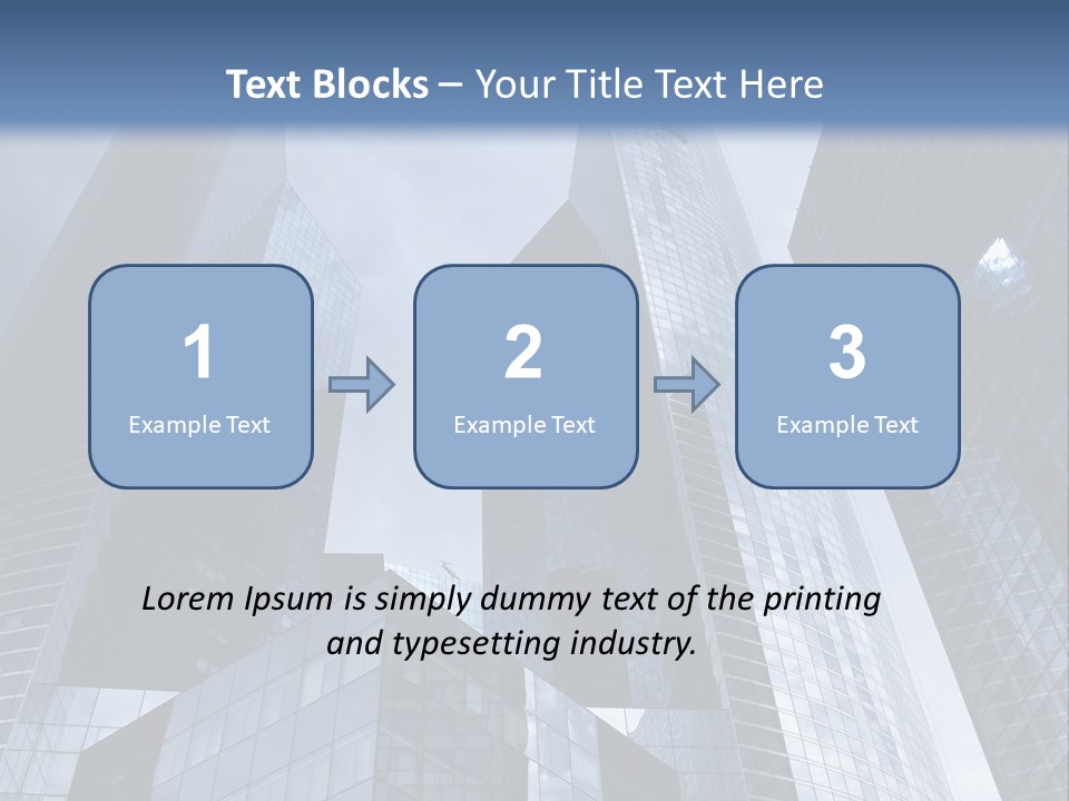 Grey Bank Success PowerPoint Template