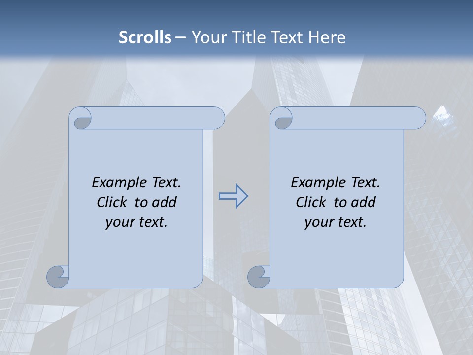 Grey Bank Success PowerPoint Template