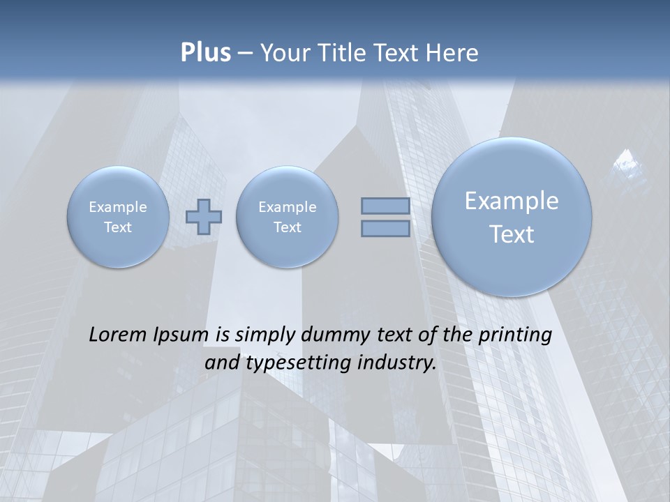 Grey Bank Success PowerPoint Template