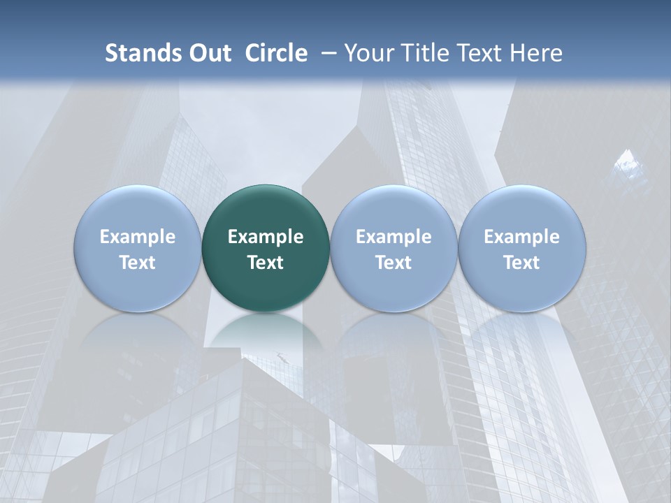 Grey Bank Success PowerPoint Template