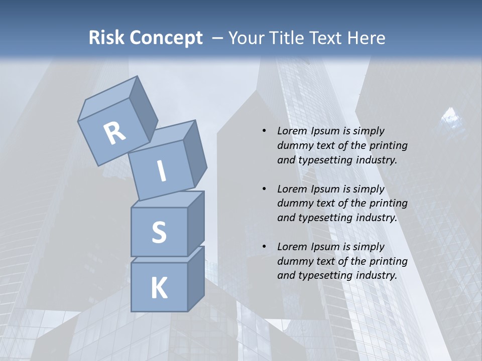 Grey Bank Success PowerPoint Template