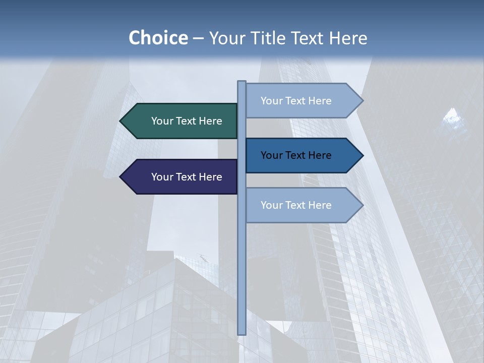 Grey Bank Success PowerPoint Template