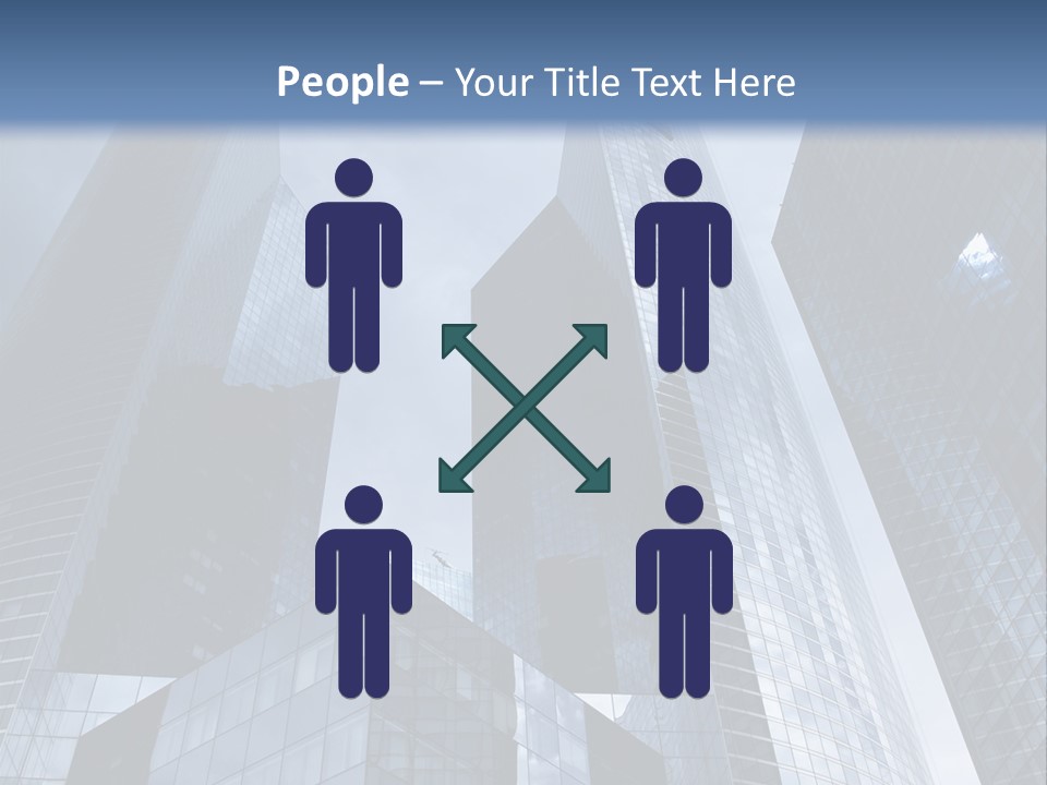 Grey Bank Success PowerPoint Template