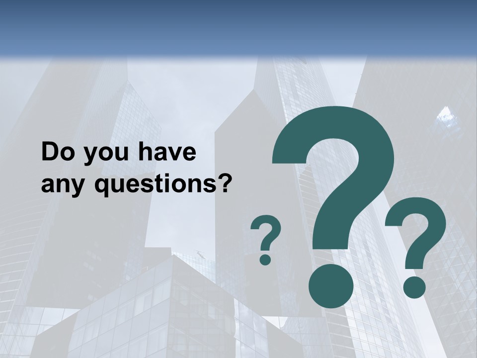 Grey Bank Success PowerPoint Template