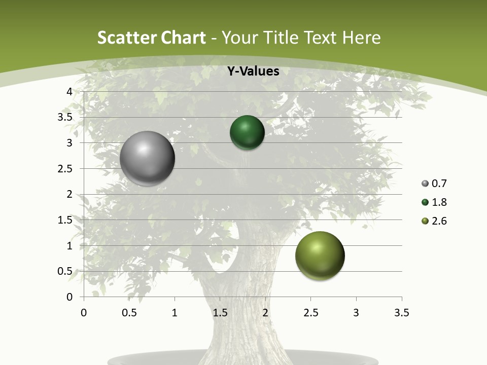 Colour Nobody Bush PowerPoint Template