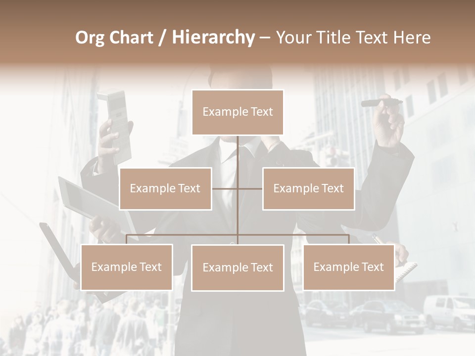 Stress Notebook Office PowerPoint Template