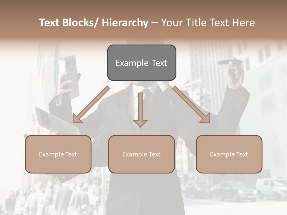 Stress Notebook Office PowerPoint Template