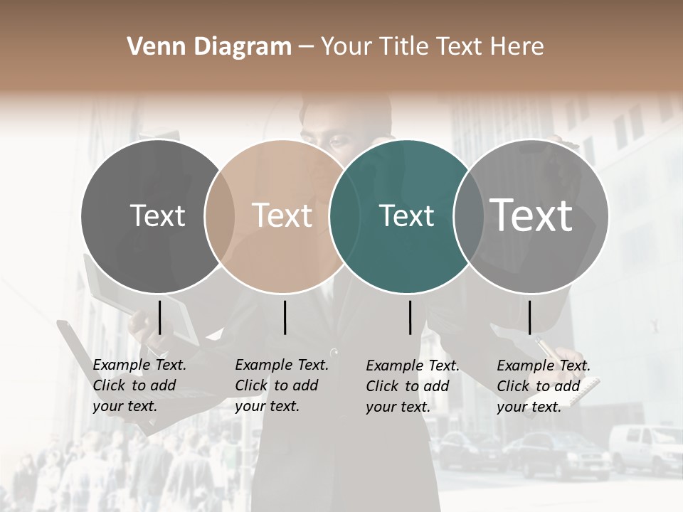 Stress Notebook Office PowerPoint Template
