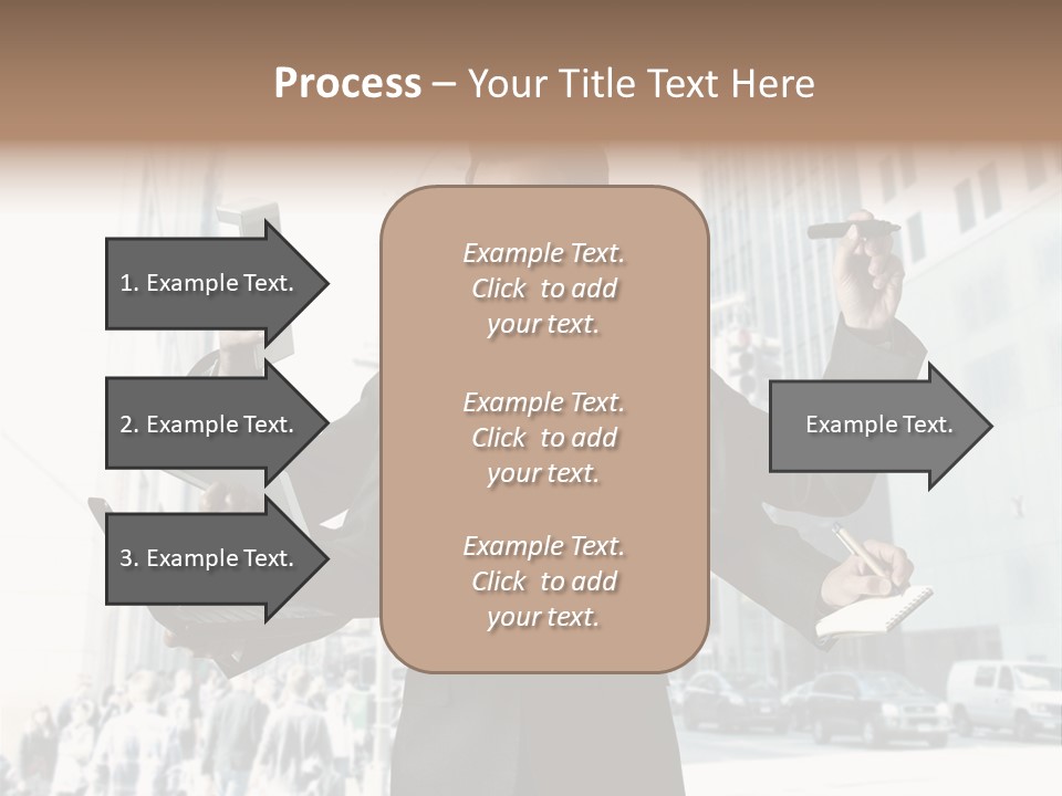Stress Notebook Office PowerPoint Template