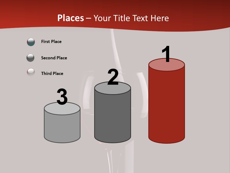 Dinner Rose Drink PowerPoint Template