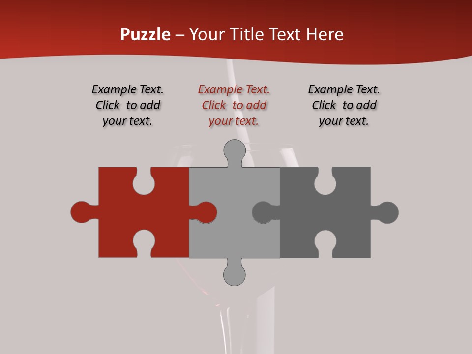 Dinner Rose Drink PowerPoint Template