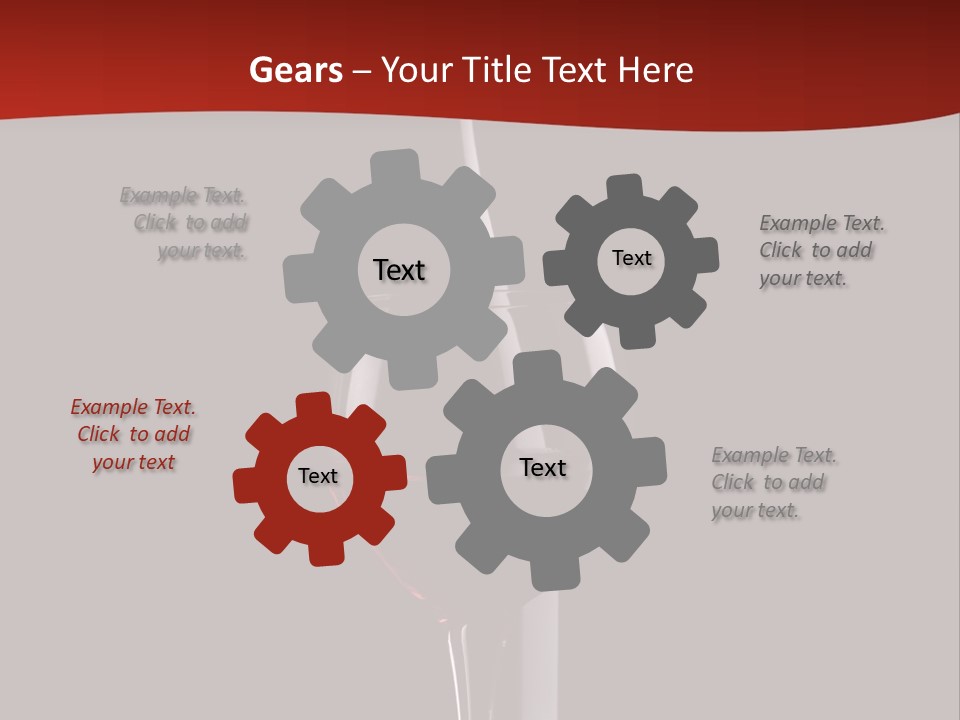 Dinner Rose Drink PowerPoint Template