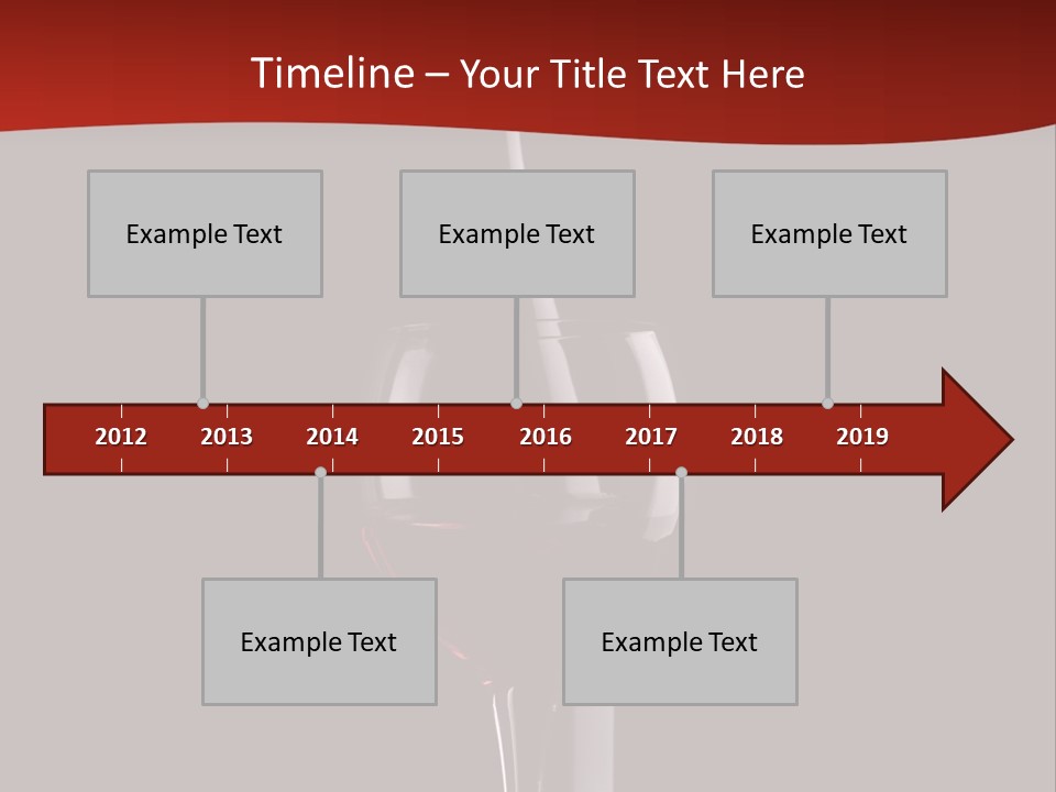 Dinner Rose Drink PowerPoint Template