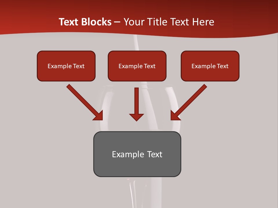 Dinner Rose Drink PowerPoint Template