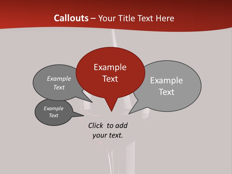 Dinner Rose Drink PowerPoint Template