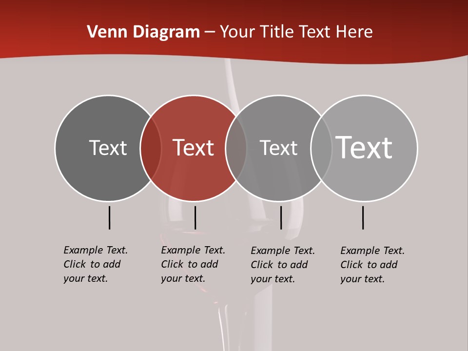 Dinner Rose Drink PowerPoint Template