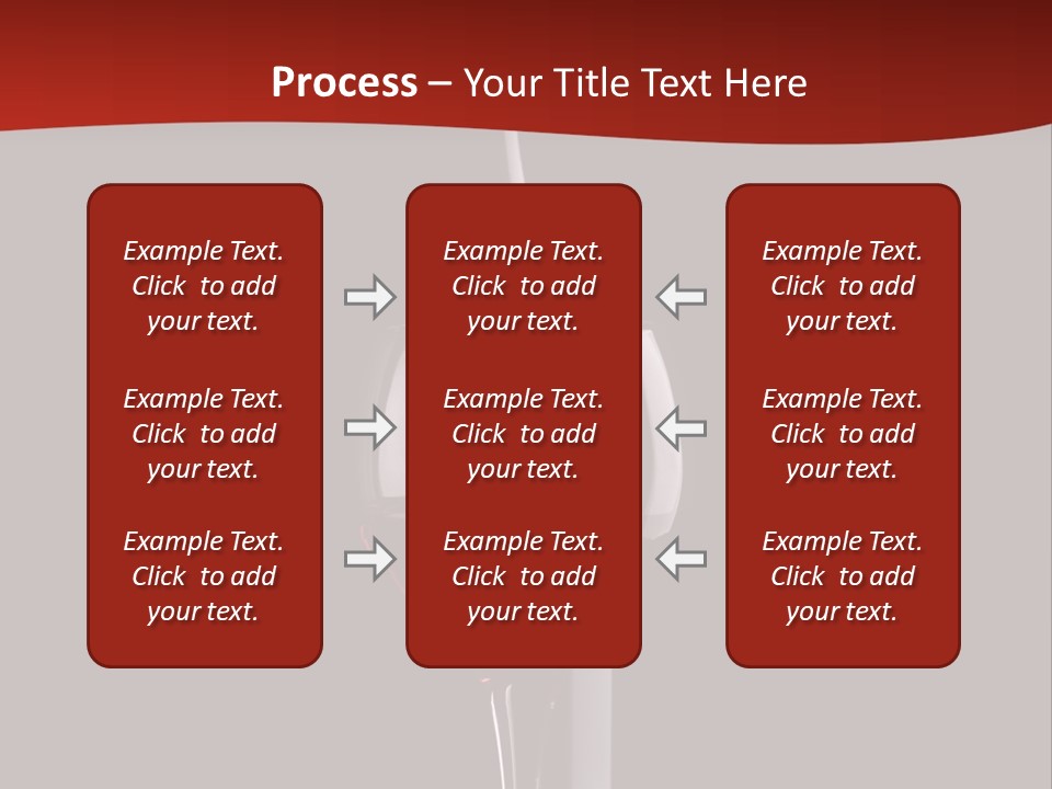 Dinner Rose Drink PowerPoint Template