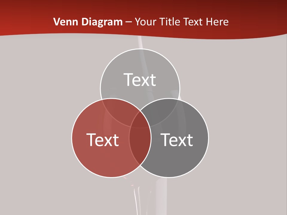 Dinner Rose Drink PowerPoint Template