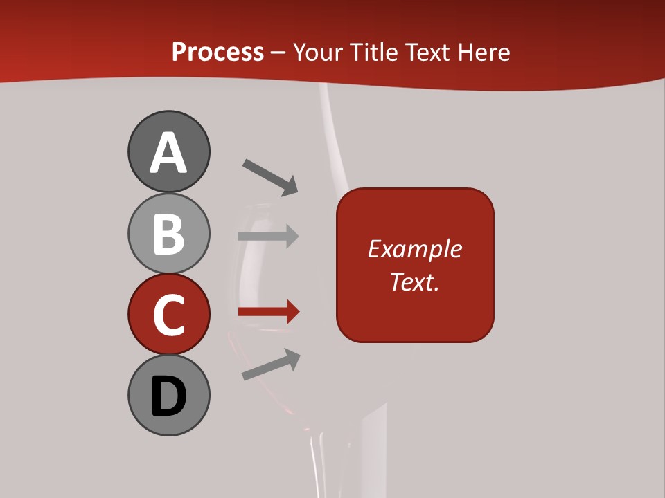 Dinner Rose Drink PowerPoint Template