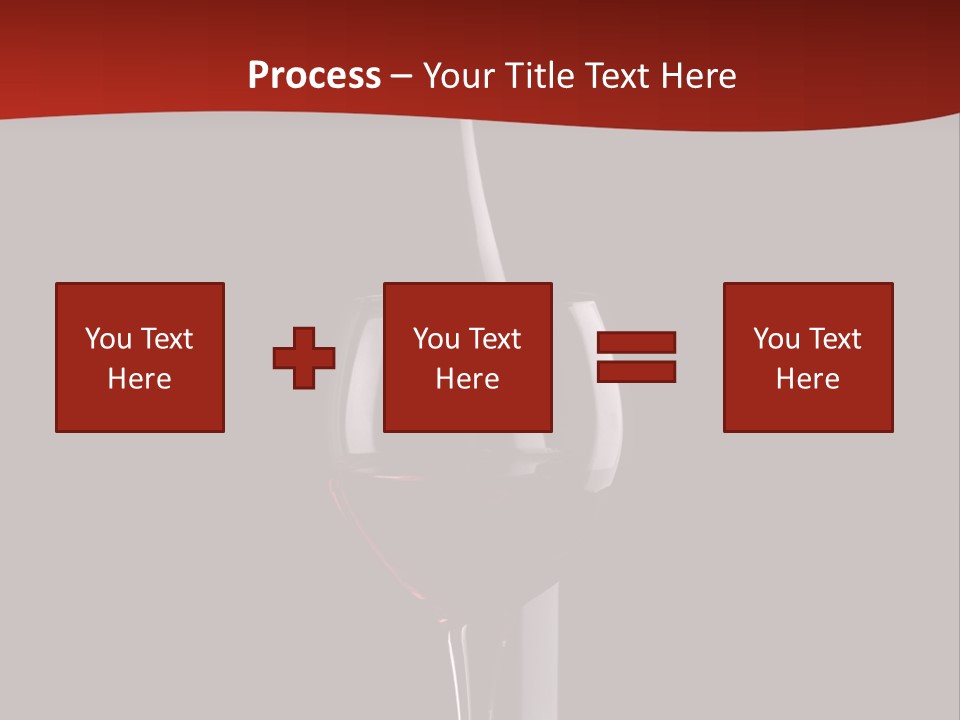 Dinner Rose Drink PowerPoint Template