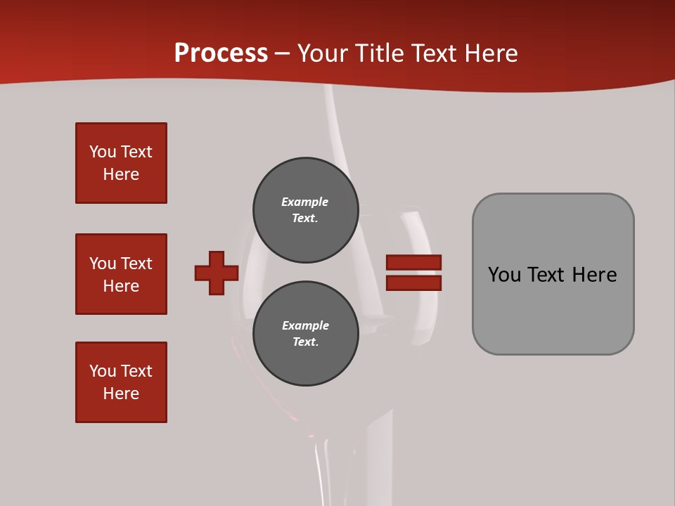 Dinner Rose Drink PowerPoint Template