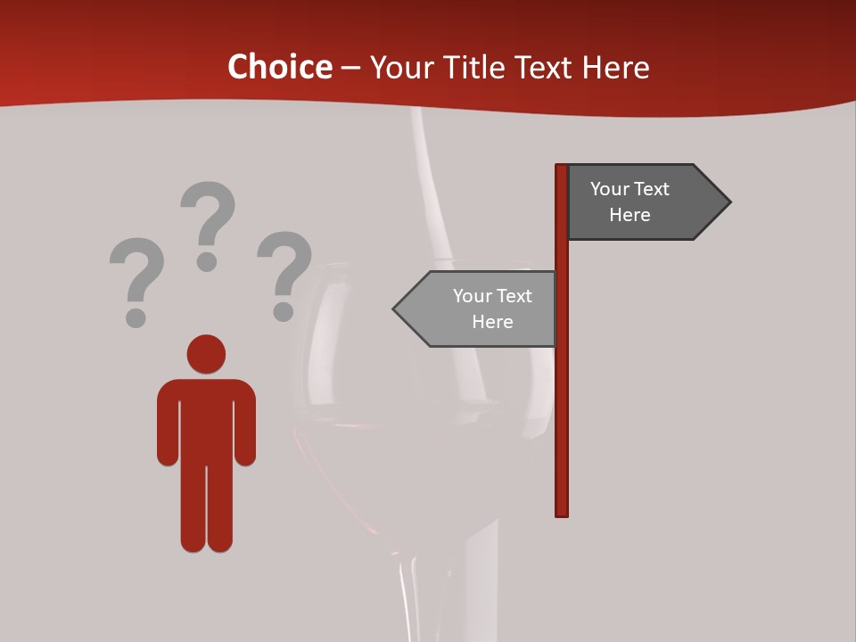 Dinner Rose Drink PowerPoint Template