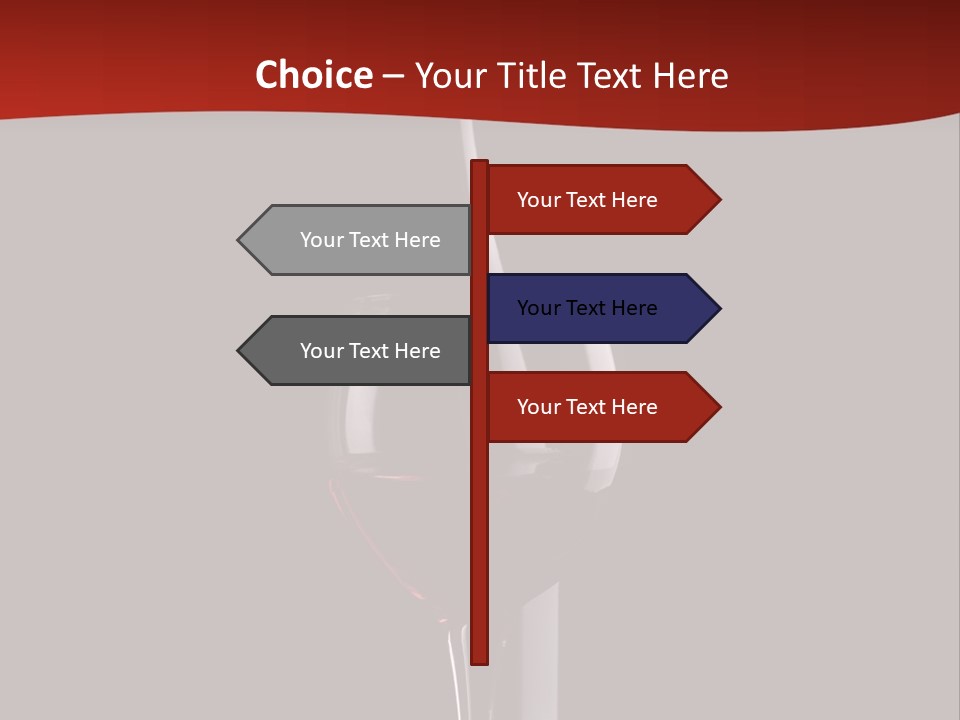 Dinner Rose Drink PowerPoint Template